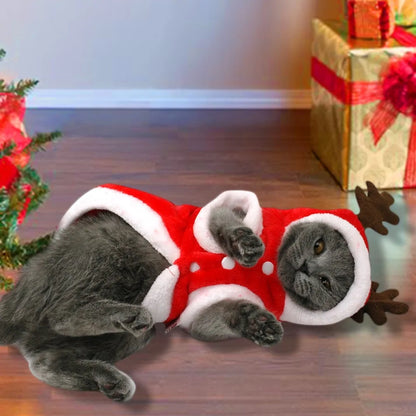 Pet's Christmas Clothes Santa Costume - MeeowShop