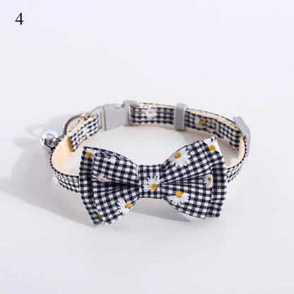 Pet's Plaid Print Bow Tie Collars - MeeowShop