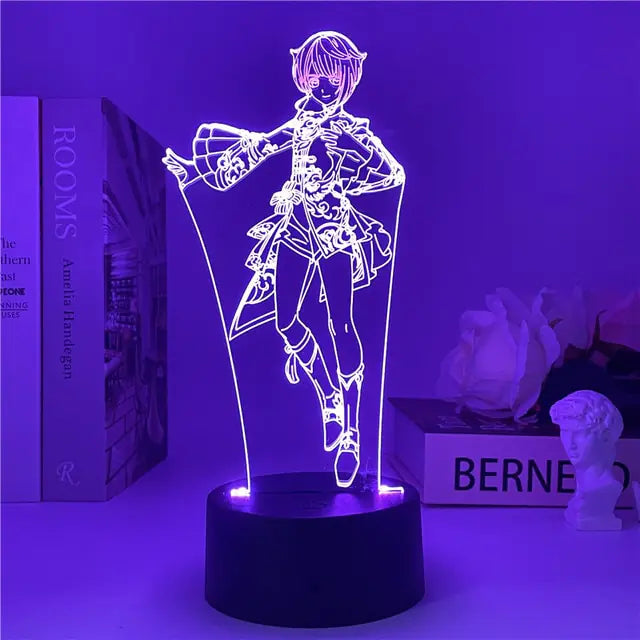 Genshin Impact Night Light's 3D Illusion