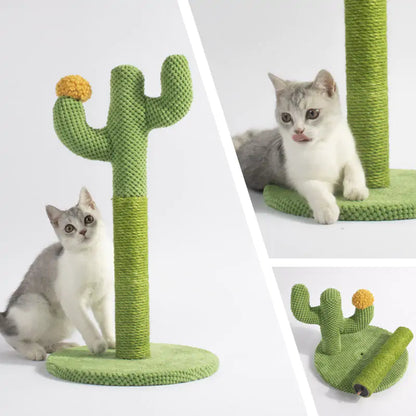 Cat Scratching Post Cacti or Palm Tree