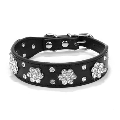 Pet's Adjustable Diamond Bowknot Collar - MeeowShop