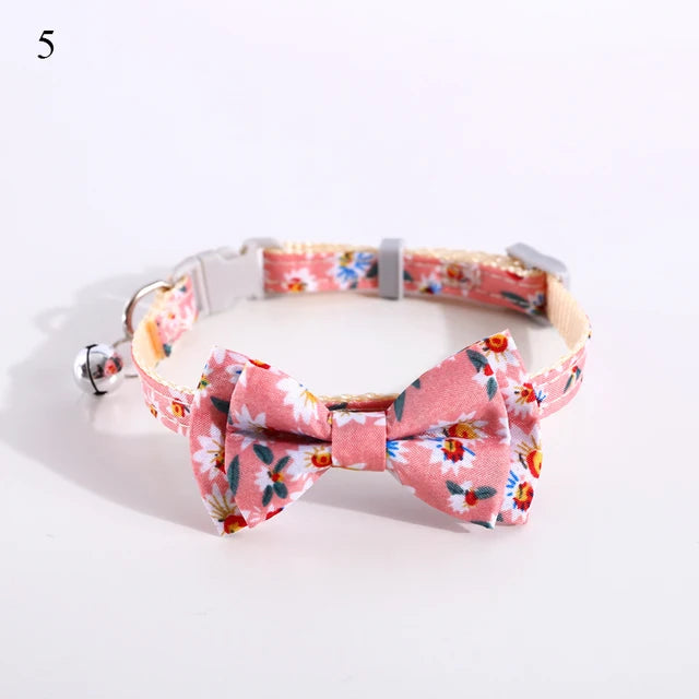 Pet's Plaid Print Bow Tie Collars - MeeowShop