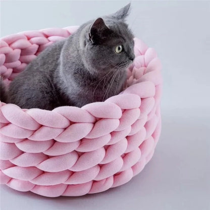 Pet's Soft Crochet Bed - MeeowShop