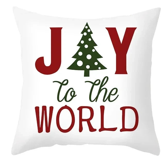 Cartoon Christmas Pillow Cover