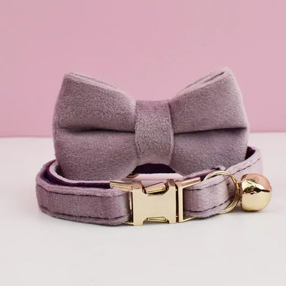 Cat's Luxury Velvet Bowtie Collars - MeeowShop