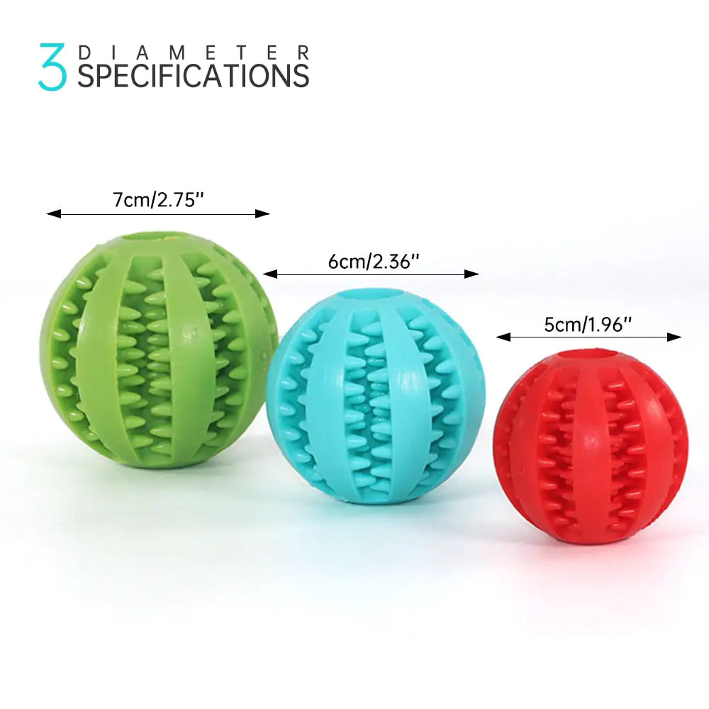 Pet's Interactive Rubber Ball Toy - MeeowShop