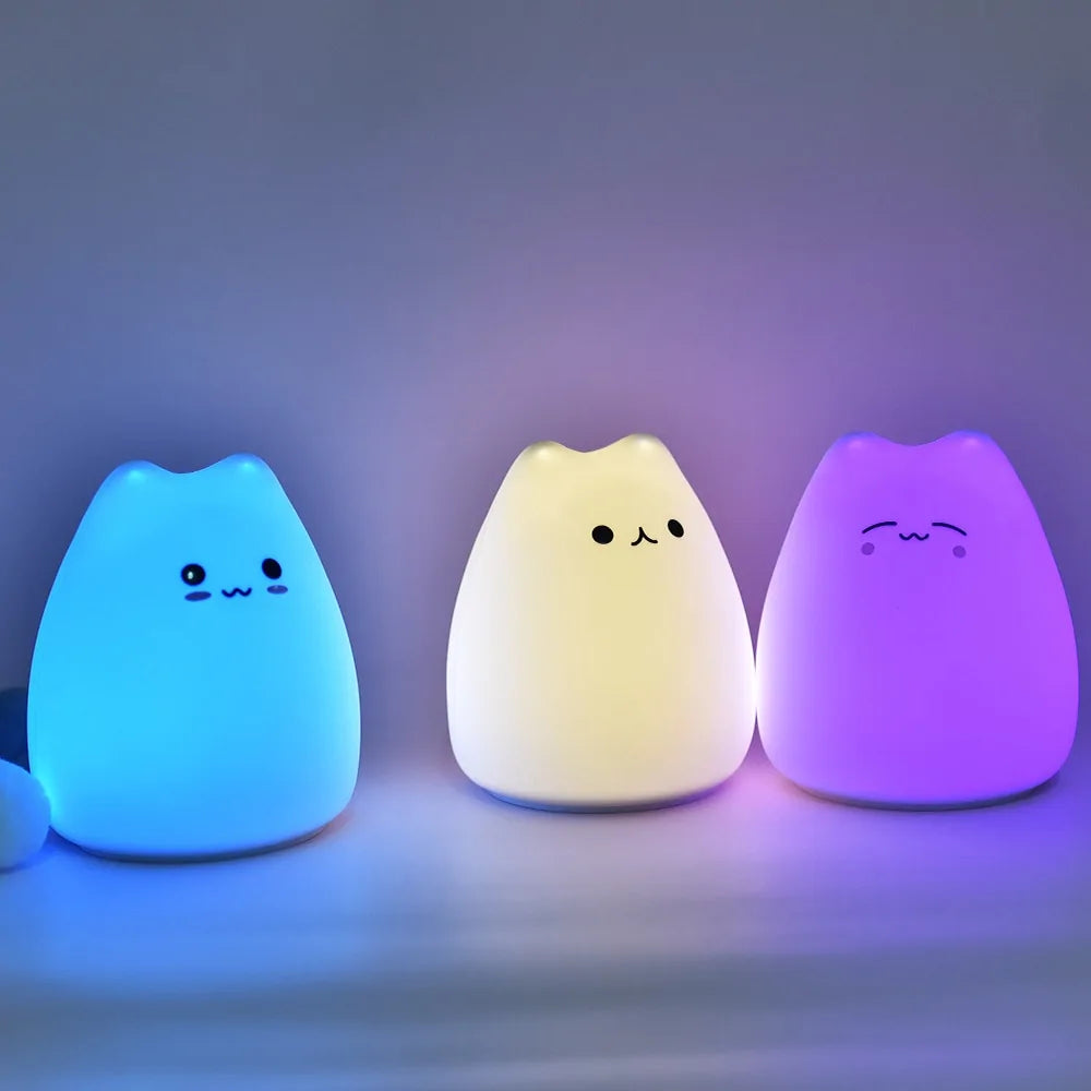 Night Light Cat Lamps