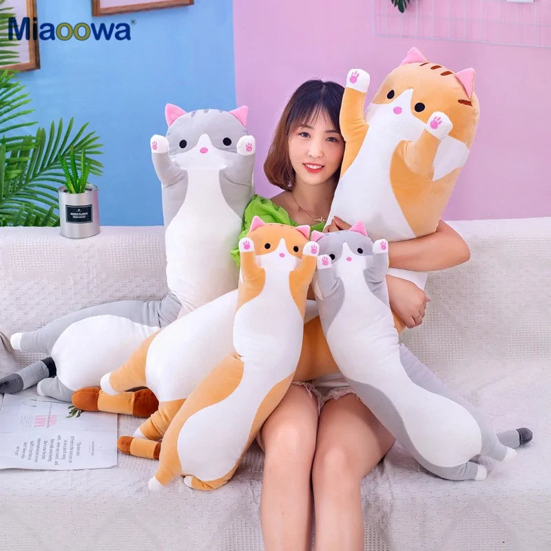 Plush Cat Pillow Toys