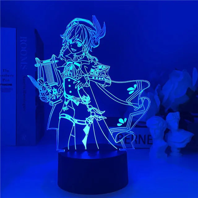 Genshin Impact Night Light's 3D Illusion