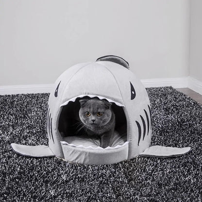 Pet's Soft Cushion-Shark House - MeeowShop