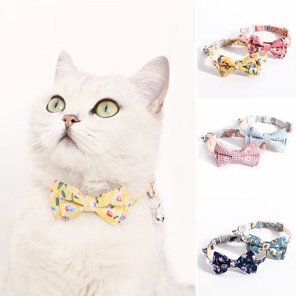 Pet's Plaid Print Bow Tie Collars - MeeowShop