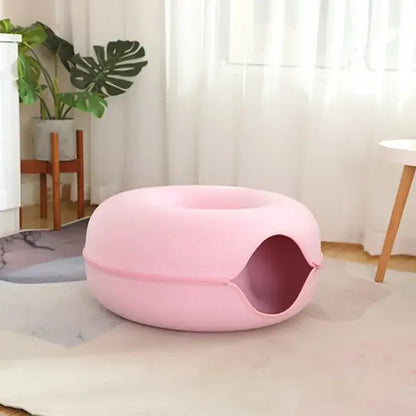 Cat's Colored Donut Tunnel - MeeowShop