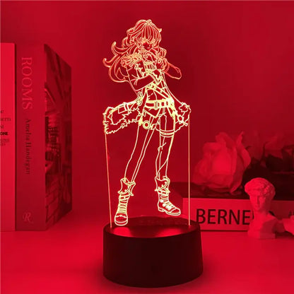 Genshin Impact Night Light's 3D Illusion