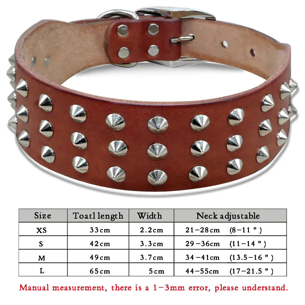 Dog's Spiked Collar - MeeowShop