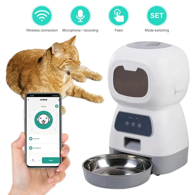 Pet's Smart Food Dispenser - MeeowShop