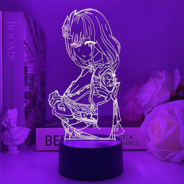 Genshin Impact Night Light's 3D Illusion