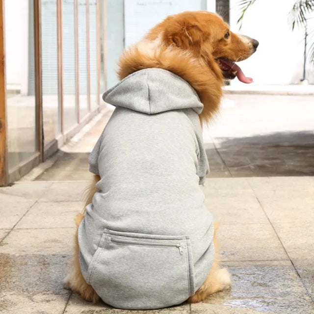 Dog's Warm Hoodies for Medium-Large Breeds - MeeowShop