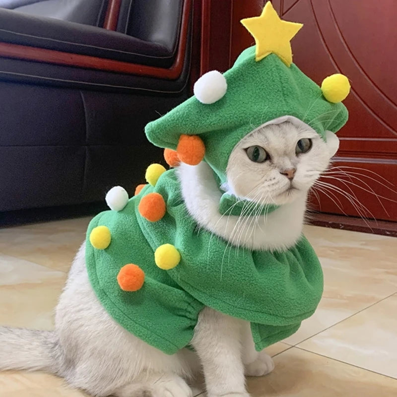 Cat's Christmas Tree Costume - MeeowShop