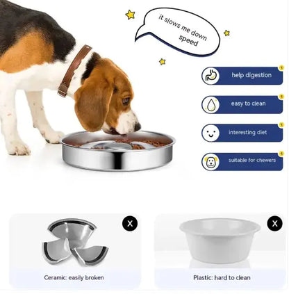 Pet's Slow Feeding Bowl - MeeowShop