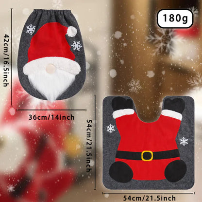 Toilet Seat Cover Christmas