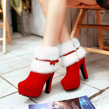 High Heel Christmas Boots (Size 35-43)