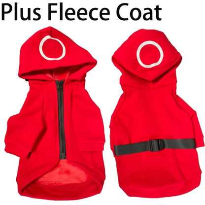 Pet's Squid Games Hoodie Costumes - MeeowShop