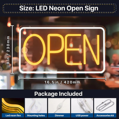 OPEN Store LED Light