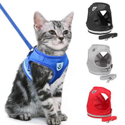 Cat's Adjustable Harness Vest - MeeowShop