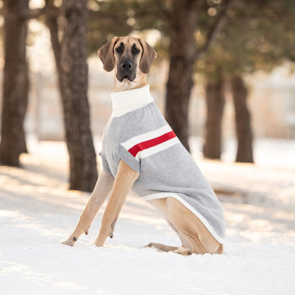 Pet's Trekking Turtleneck Sweater - Grey Mix