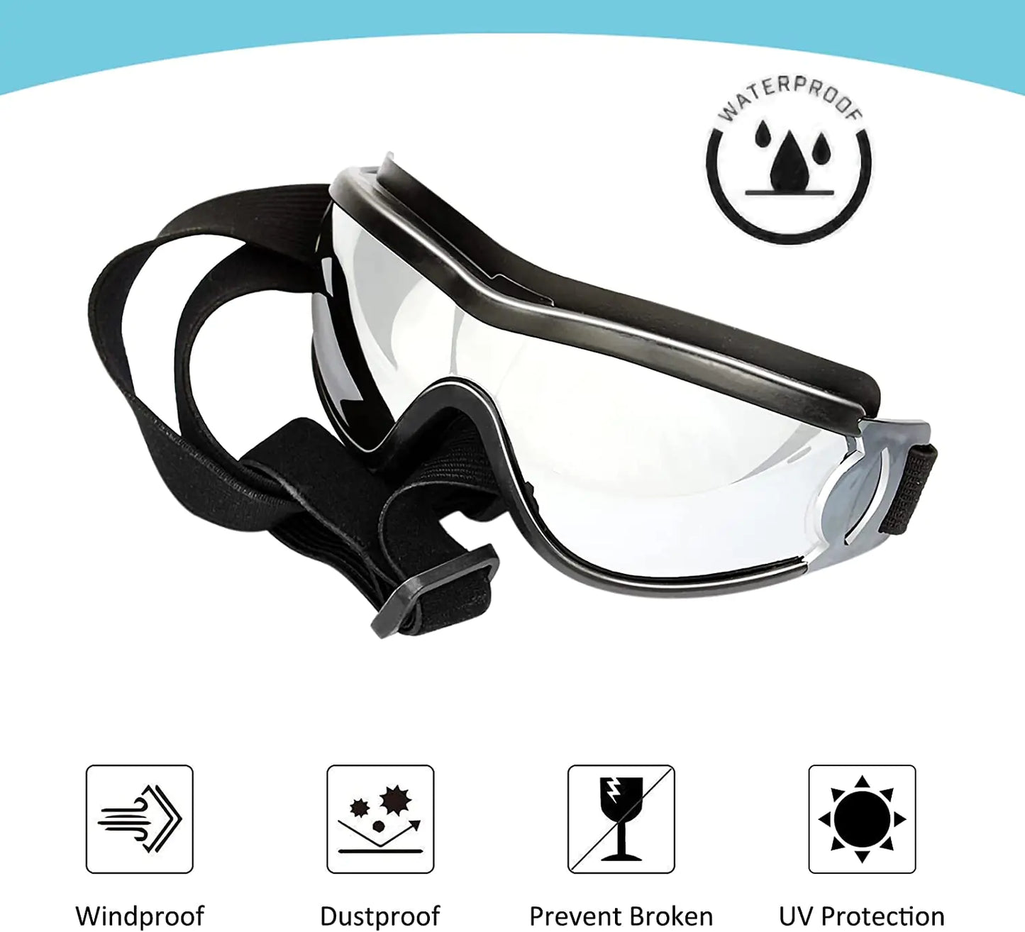 Doggo's Goggles | Adjustable Strap Goggles for Dog's - MeeowShop