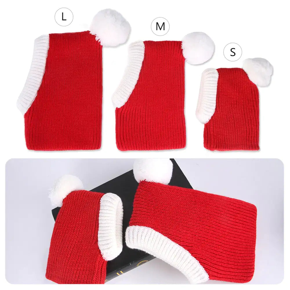 Pet's Warm Winter Christmas Hat - MeeowShop