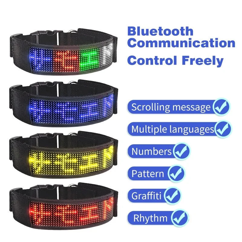 Pet's Bluetooth Luminous Collar - MeeowShop