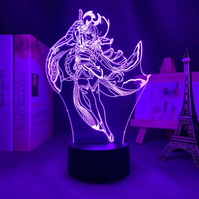 Genshin Impact Night Light's 3D Illusion