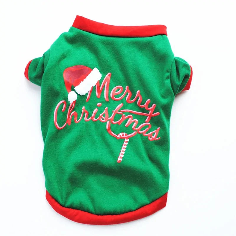 Pet's Cotton Christmas Outfits - MeeowShop