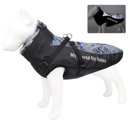 Dog's Waterproof Cotton Coat - MeeowShop