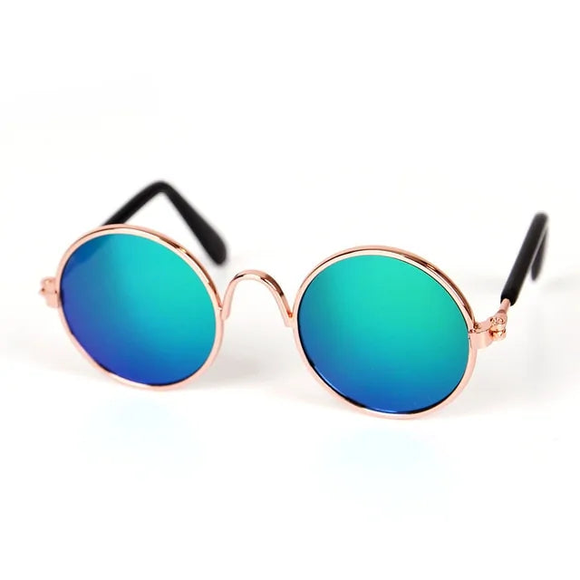 Pet's Round Vintage Sunglasses - MeeowShop