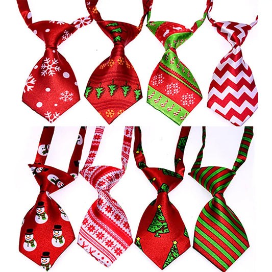 Pet's Christmas Neckties