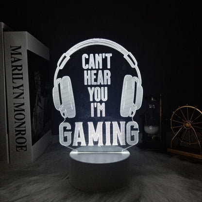 3D Room Desk USB Night Light