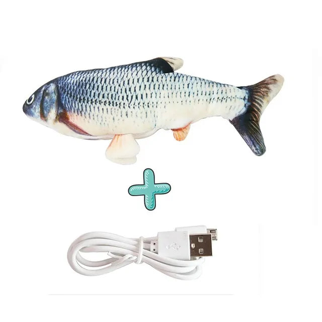 Cat's Electric Fish Toy