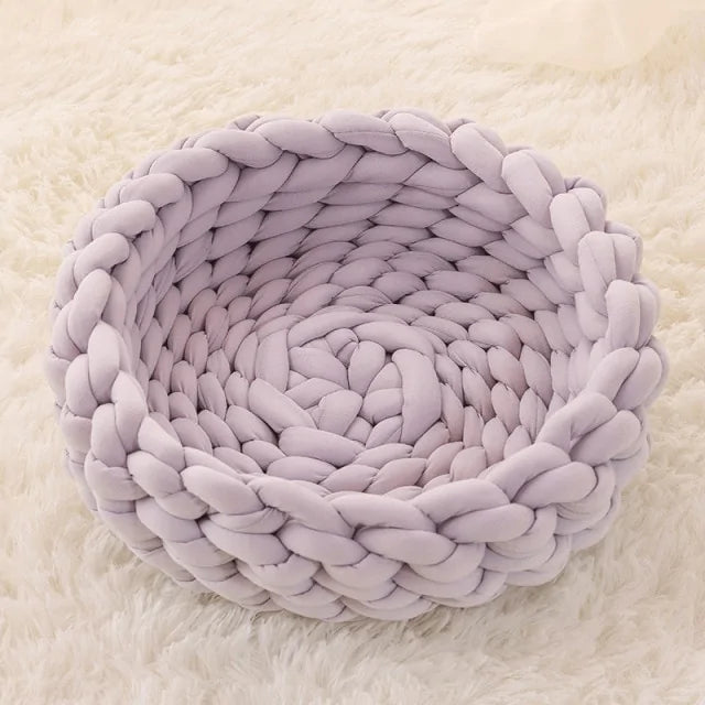 Pet's Soft Crochet Bed - MeeowShop