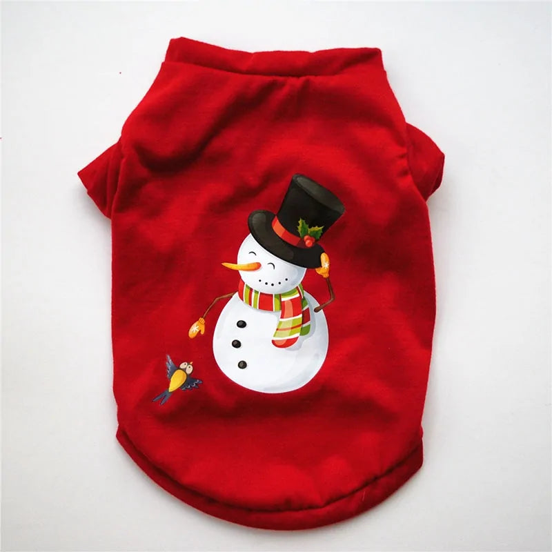 Pet's Cotton Christmas Outfits - MeeowShop