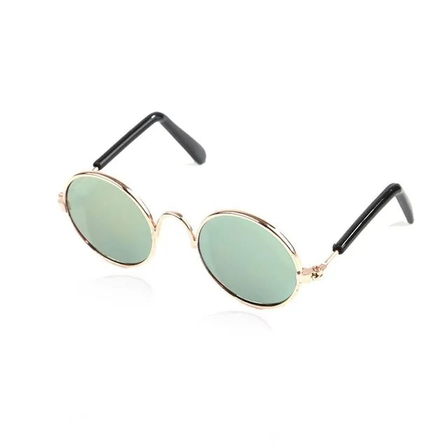 Pet's Round Vintage Sunglasses - MeeowShop