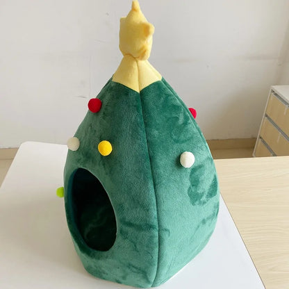 Cat's Christmas Tree House - MeeowShop