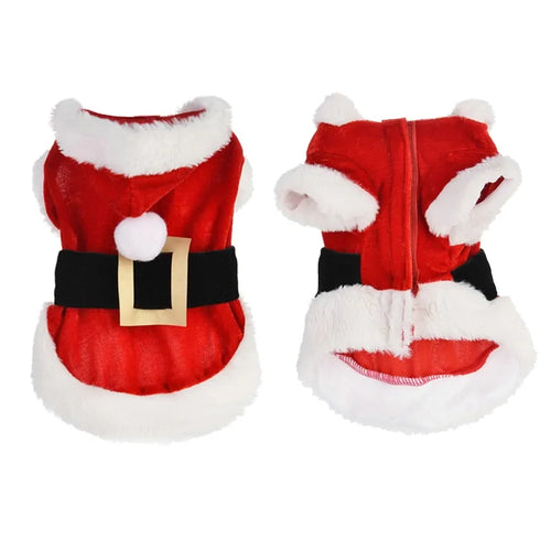 Pet's Santa Christmas Outfit - MeeowShop