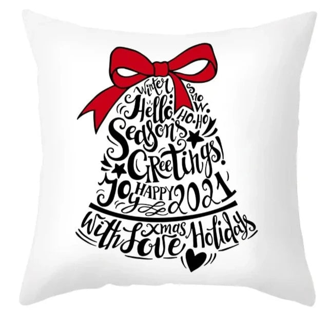 Cartoon Christmas Pillow Cover