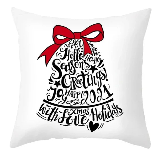 Cartoon Christmas Pillow Cover