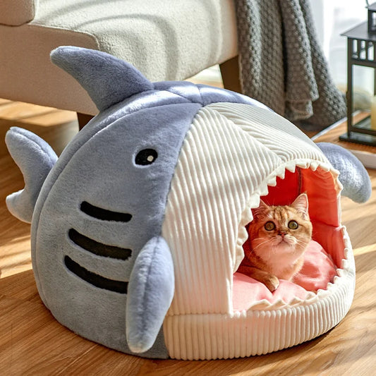 Pet's Shark-Cushion Bed - MeeowShop