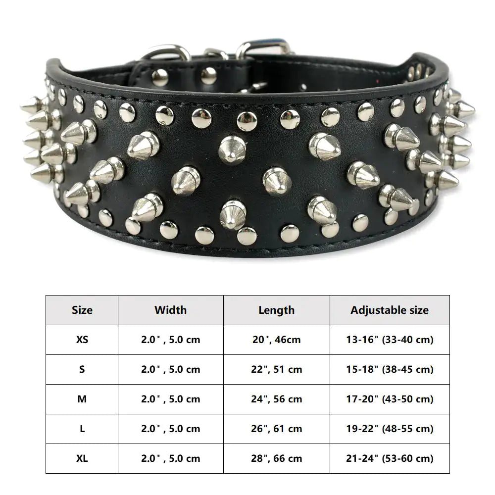 Dog's Spiked Collar - MeeowShop