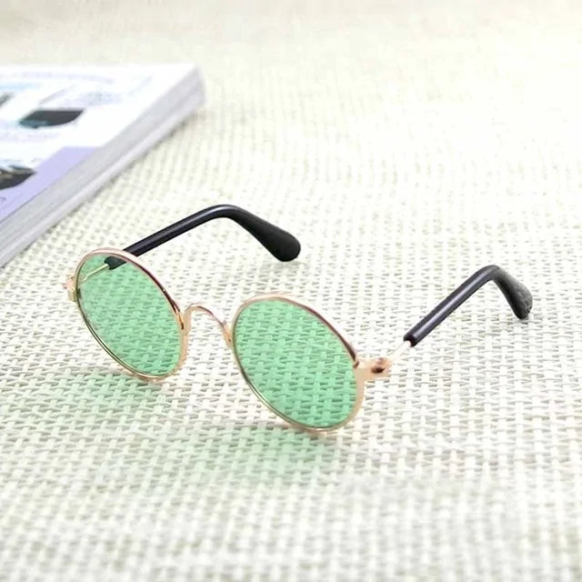 Pet's Round Vintage Sunglasses - MeeowShop