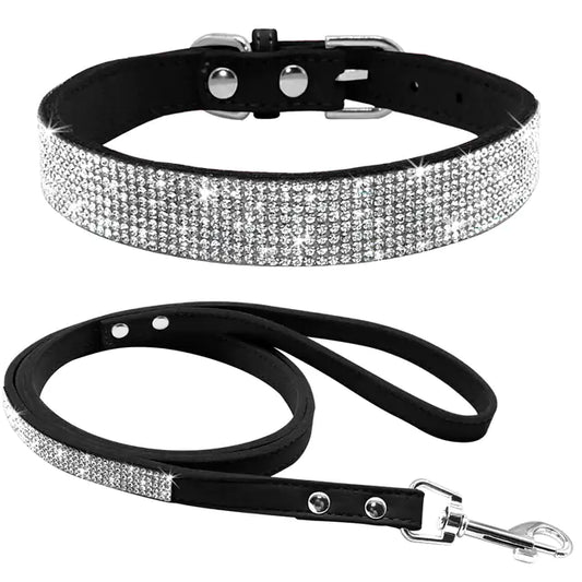 Pet's Diamond Collar & Leash Set - MeeowShop